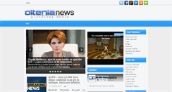 Desktop Screenshot of oltenianews.com